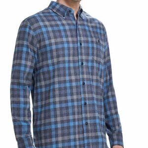 Blue Plaid Flannel Vintage Weatherproof Brand. NWT​​​​​​​​​​​